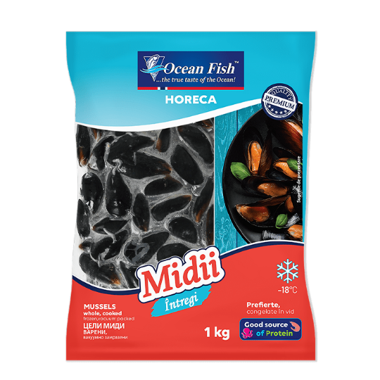 Picture of Mussels In Shell 40/60 - 1 kg